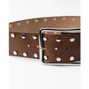 Zara | Accessories | Zara Studded Leather Belt | Poshmark display picture 3